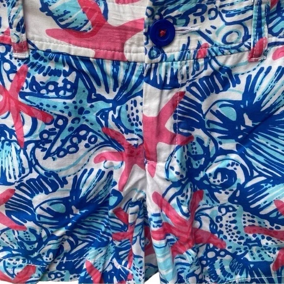 Lilly Pulitzer She Sells Sea Shells Callahan Shorts | Size:2 - Picture 10 of 14